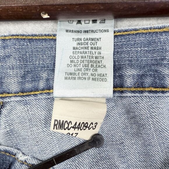 Cinch Blue Label Carpenter Jeans Men 42x36 (Fits 42x35) Relaxed Med Wash Denim - Picture 8 of 15